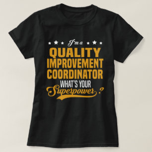 Camiseta Coordenador de Melhoramento de Qualidade