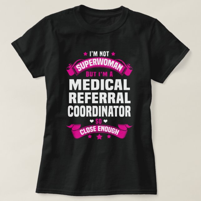 Camiseta Coordenador de Referência Médica (Frente do Design)