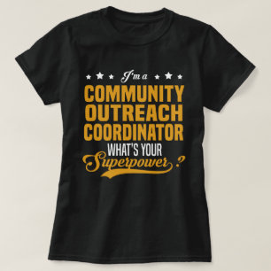 Camiseta Coordenador de Sensibilização da Comunidade
