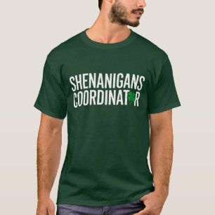 Camiseta Coordenador de Shenanigan do Dia de Patrick