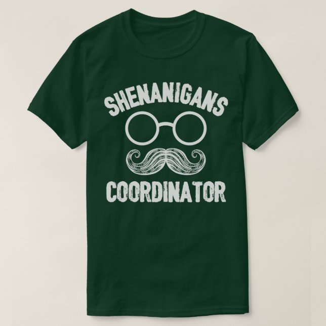 Camiseta Coordenador de Shenanigans (Frente do Design)