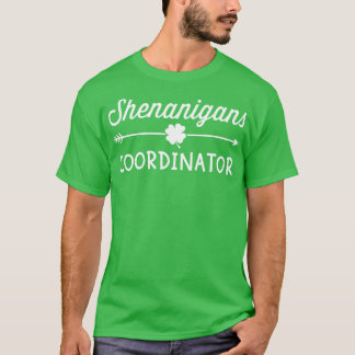 Camiseta Coordenador de Shenanigans com Rua engraçada de sh