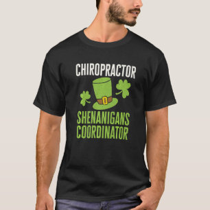 Camiseta Coordenador de Shenanigans do Dia de São Patrício 