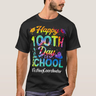 Camiseta Coordenador De Testes Feliz 100º Dia De Mulher Esc