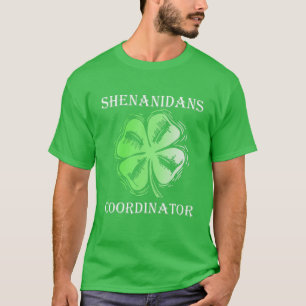 Camiseta Coordenador de Travessuras Presente do Dia de São 