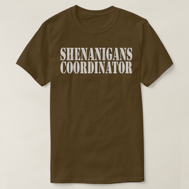 Camiseta coordenador de xenaniges 1 (Frente do Design)