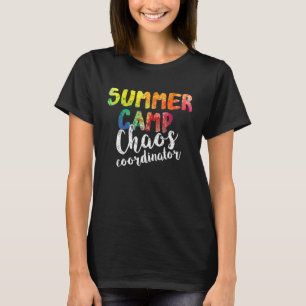 Camiseta Coordenador do Caos Conselheiro do Campo de Verão