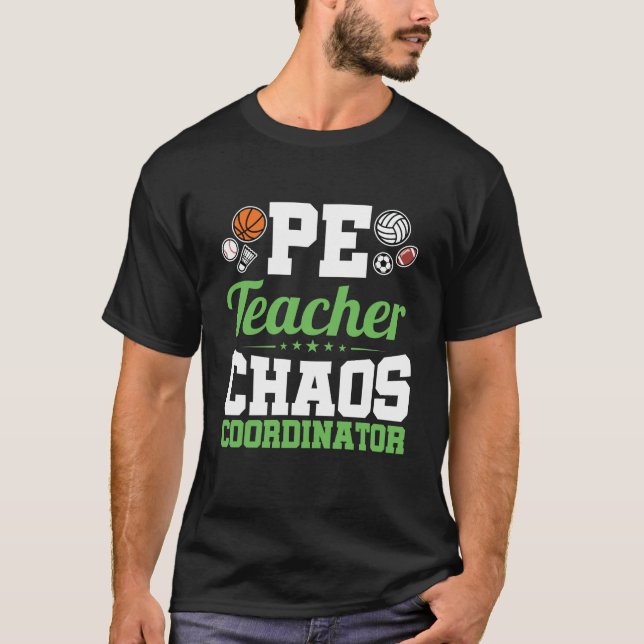 Camiseta Coordenador do Caos de Professores do PE (Frente)