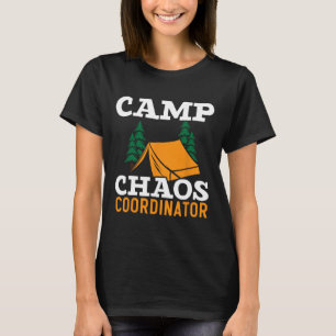 Camiseta Coordenador do Caos do Acampamento Diretor da Equi