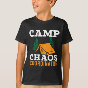 Camiseta Coordenador do Caos do Acampamento Diretor da Equi