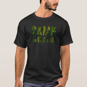 Camiseta Coordenador do Caos do Anfitrião de Camping do Dir