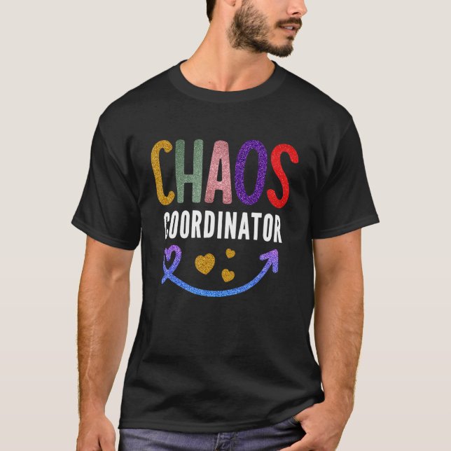 Camiseta Coordenador do Caos do Professor (Frente)