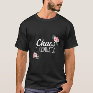 Camiseta Coordenador do Caos Ensino Escolar Professora