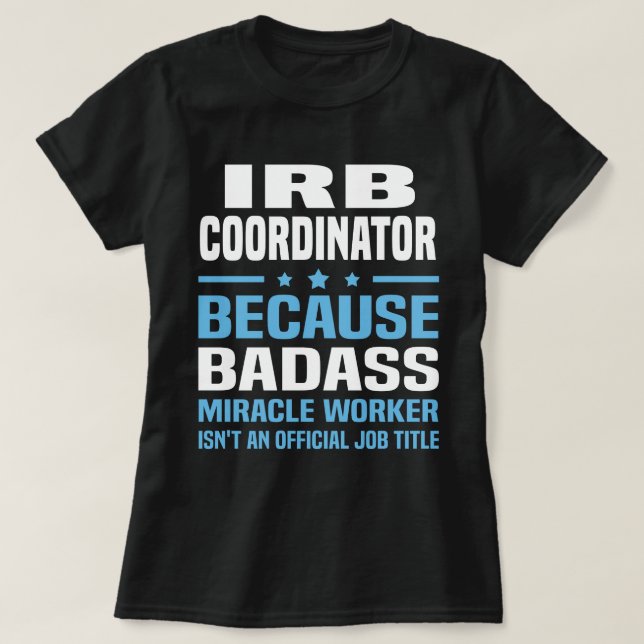 Camiseta Coordenador IRB (Frente do Design)