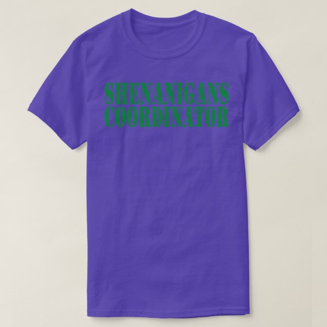 Camiseta Coordenador Shenanigans 2 (Frente do Design)