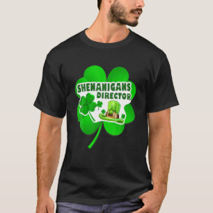 Camiseta Coordenador Shenanigans do Dia de São Patrício Fel