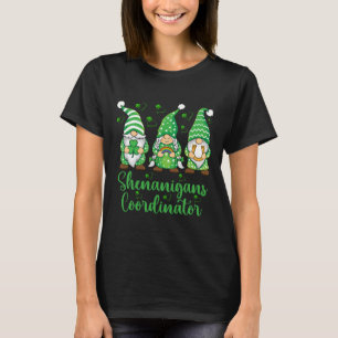 Camiseta Coordenador Shenanigans Gnomos Irlandeses - St Pat