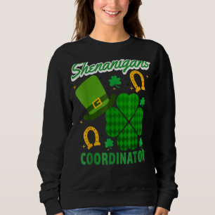 Camiseta Coordenador Shenanigans Leprechaun Rua Patrick S D