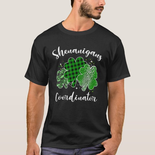 Camiseta Coordenador Shenanigans Rua Engraçada Patrick Shen (Frente)