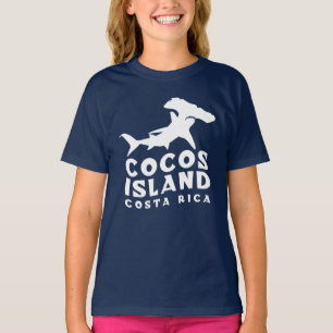 Camiseta Coos Island Costa Rica Tubarão Hammerhead