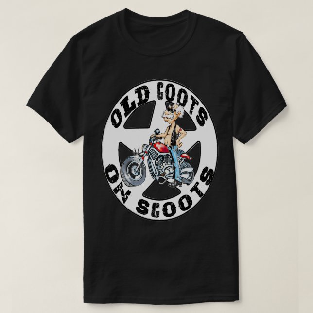 Camiseta Coots Antigos Em Scoots (Frente do Design)