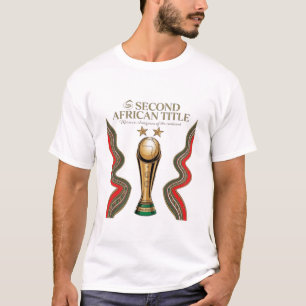 Camiseta Copa Africana no Marrocos