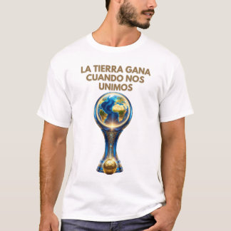Camiseta Copa do Mundo 2026 - A Terra Ganha