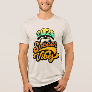 Camiseta Copa do Mundo 2026 unissex 