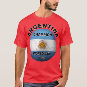 Camiseta Copa do Mundo Argentina de 2022