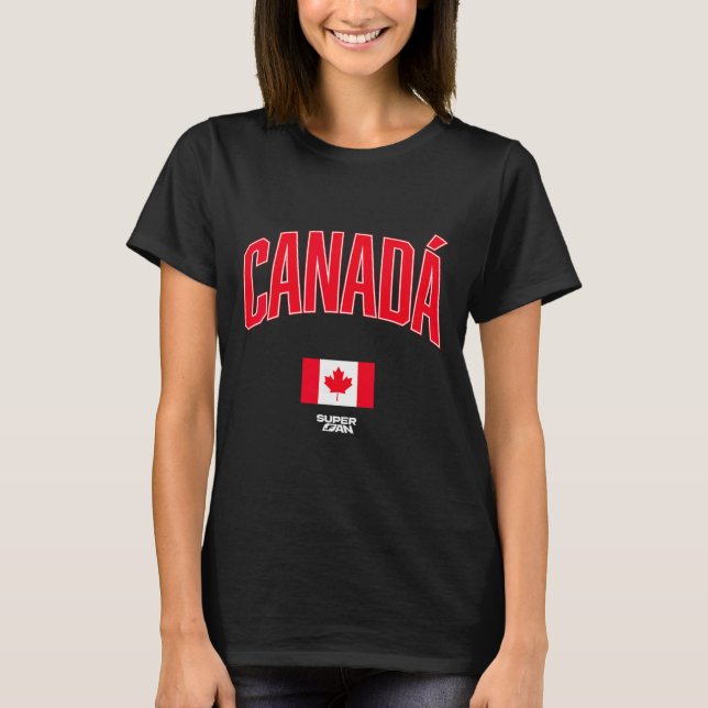 Camiseta Copa do Mundo de Fã de Futebol do Canadá 2026 _2 (Frente)