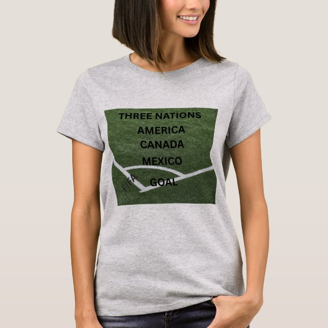 CAMISETA COPA DO MUNDO DE FUTEBOL 2026 (Frente)