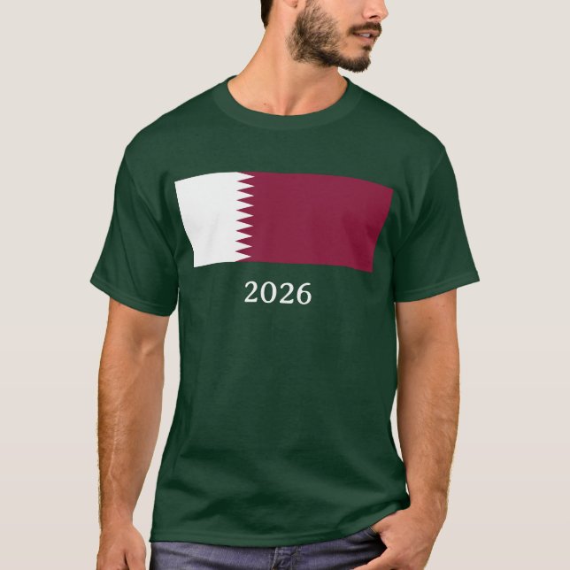 Camiseta Copa do Mundo de Futebol 2026 (Frente)