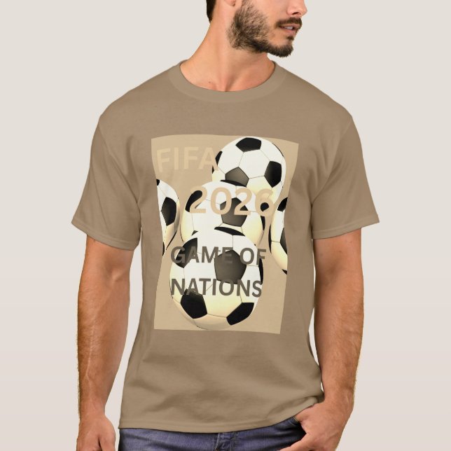 CAMISETA COPA DO MUNDO DE FUTEBOL 2026 (Frente)
