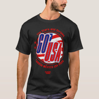 Camiseta Copa do Mundo do Fã de Futebol dos EUA 2026