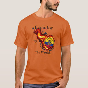 Camiseta Copa do Mundo - Equador vs. Mundo