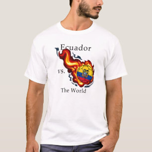 Camiseta Copa do Mundo - Equador vs. Mundo