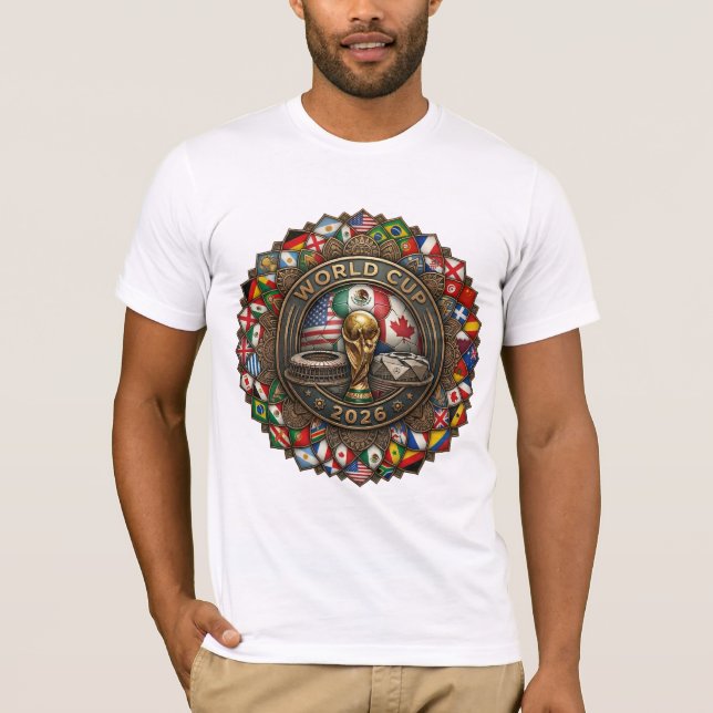 Camiseta Copa do Mundo FIFA 2026 (Frente)