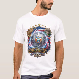 Camiseta Copa do Mundo FIFA 2026 - Costa Rica