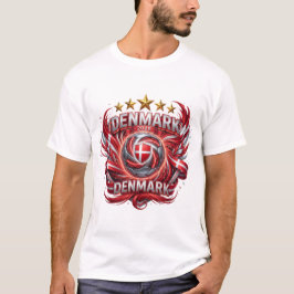 Camiseta Copa do Mundo FIFA 2026 - Dinamarca