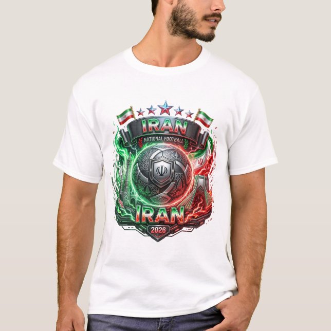 Camiseta Copa do Mundo FIFA 2026 - Irã (Frente)