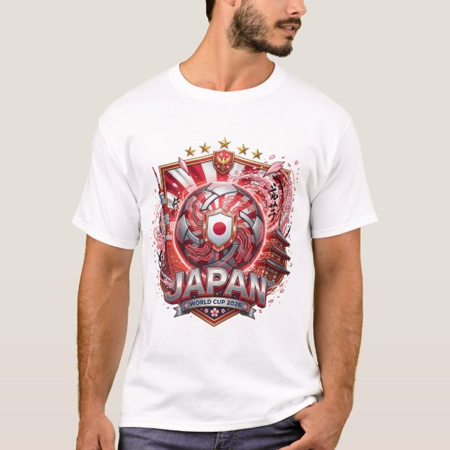 Camiseta Copa do Mundo FIFA 2026 - Japão (Frente)