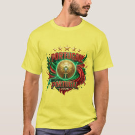 Camiseta Copa do Mundo FIFA 2026 - Portugal