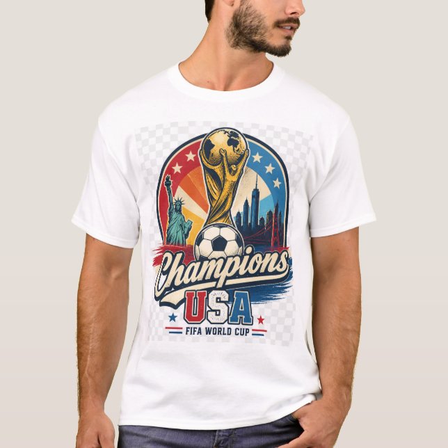 Camiseta Copa do Mundo Fifa EUA (Frente)