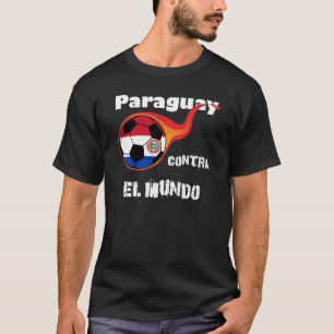 Camiseta Copa do Mundo - Paraguai vs. mundo