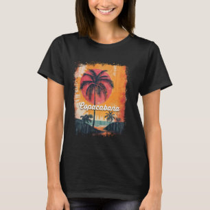 Camiseta Copacabana Beach Rio de Janeiro Brasil Surf Retroa