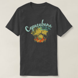 Camiseta Copacabana, de uso masculino | Retro | Vintage | O