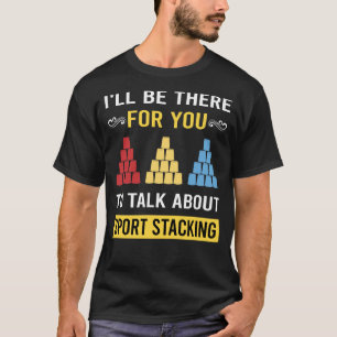 Camiseta Copas de velocidade de empilhamento de Taça de emp