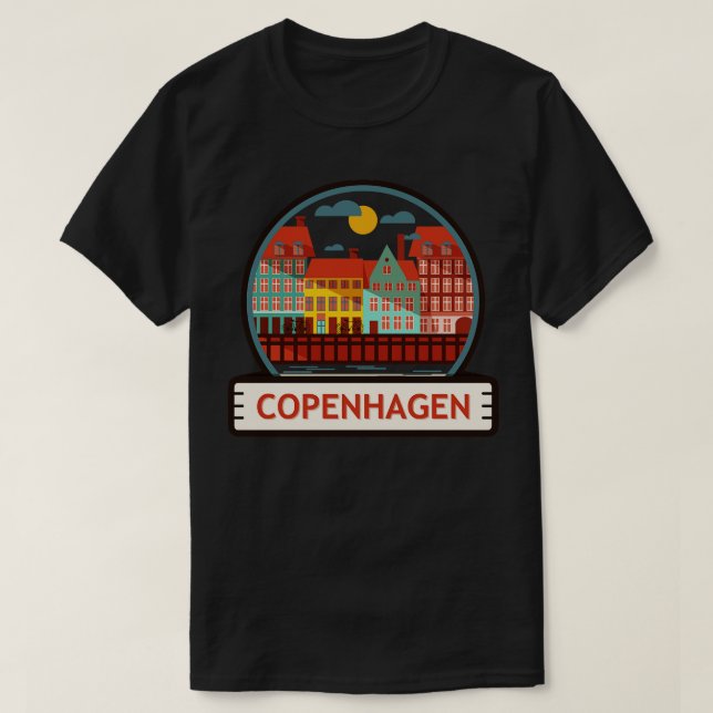 Camiseta Copenhaga (Frente do Design)