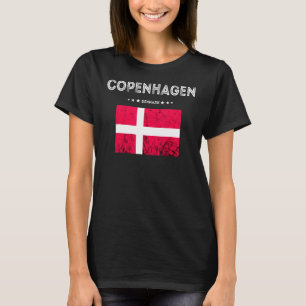Camiseta Copenhaga Dinamarca Trip Dannebrog Bandeira Dinama