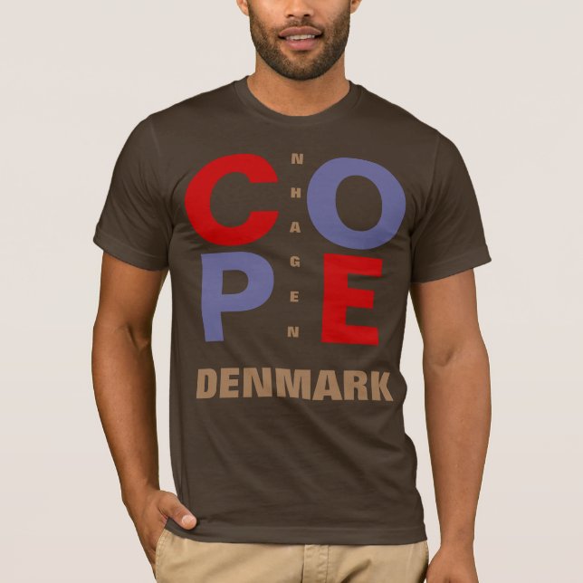CAMISETA COPENHAGEN DINMARK (Frente)